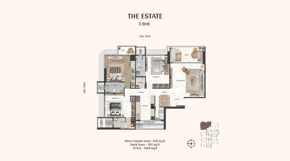 Vibrant-The-V-Mansion-Floor-Plan-3 BHK
